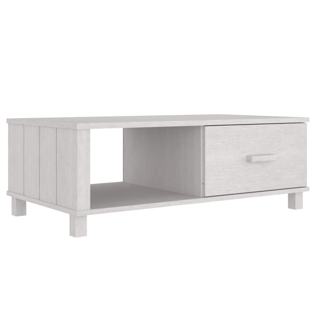 Salontafel HAMAR 100x55x35 cm massief grenenhout