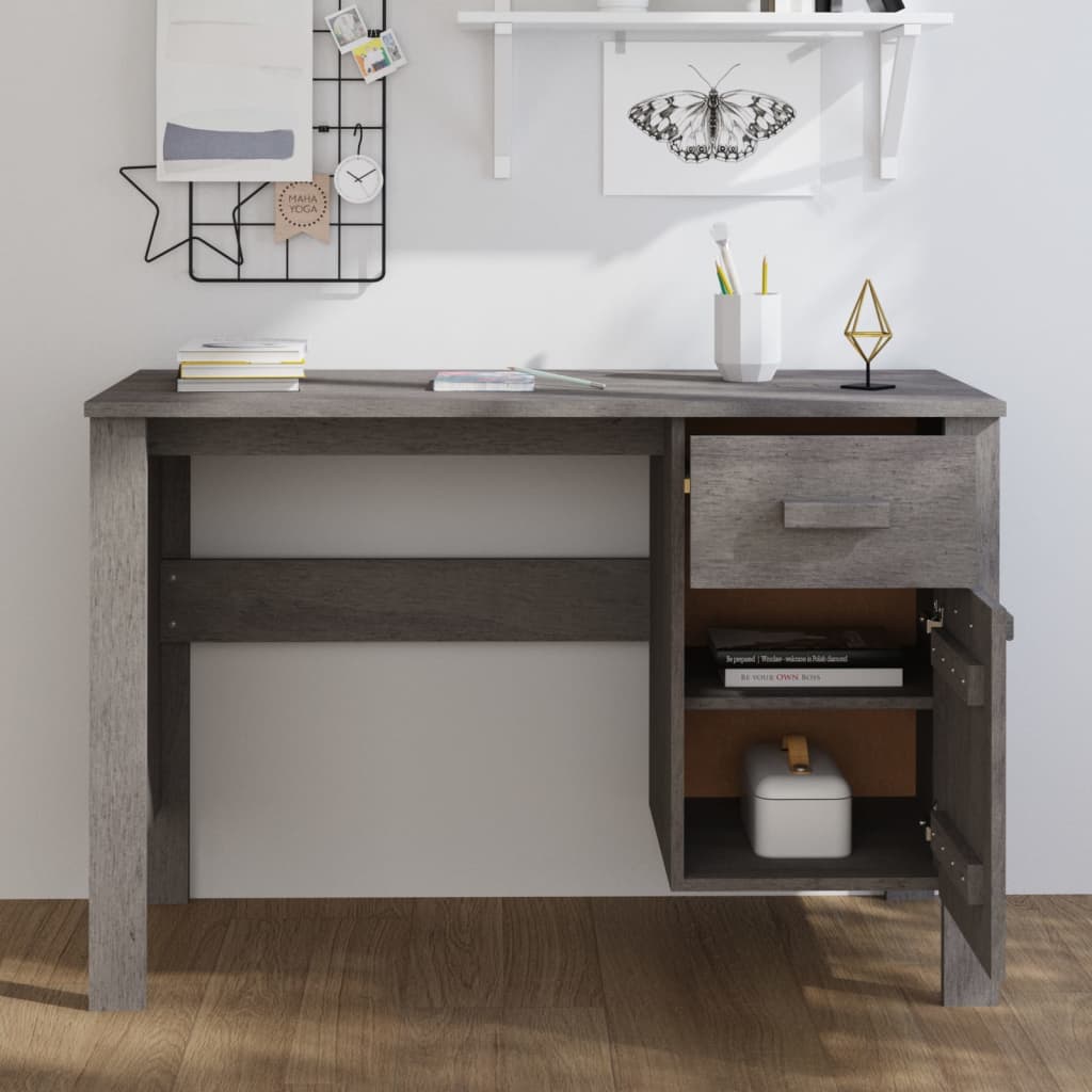 Bureau HAMAR 113x50x75 cm massief grenenhout