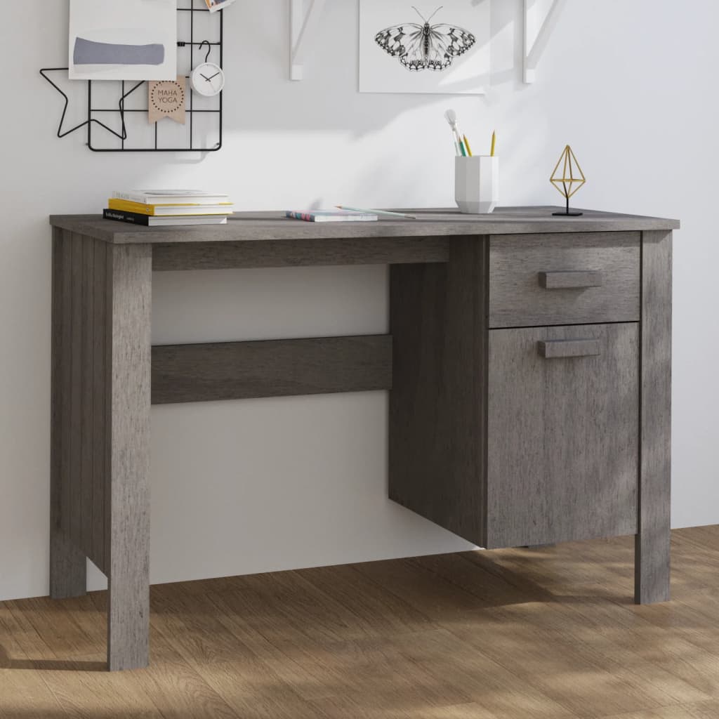 Bureau HAMAR 113x50x75 cm massief grenenhout