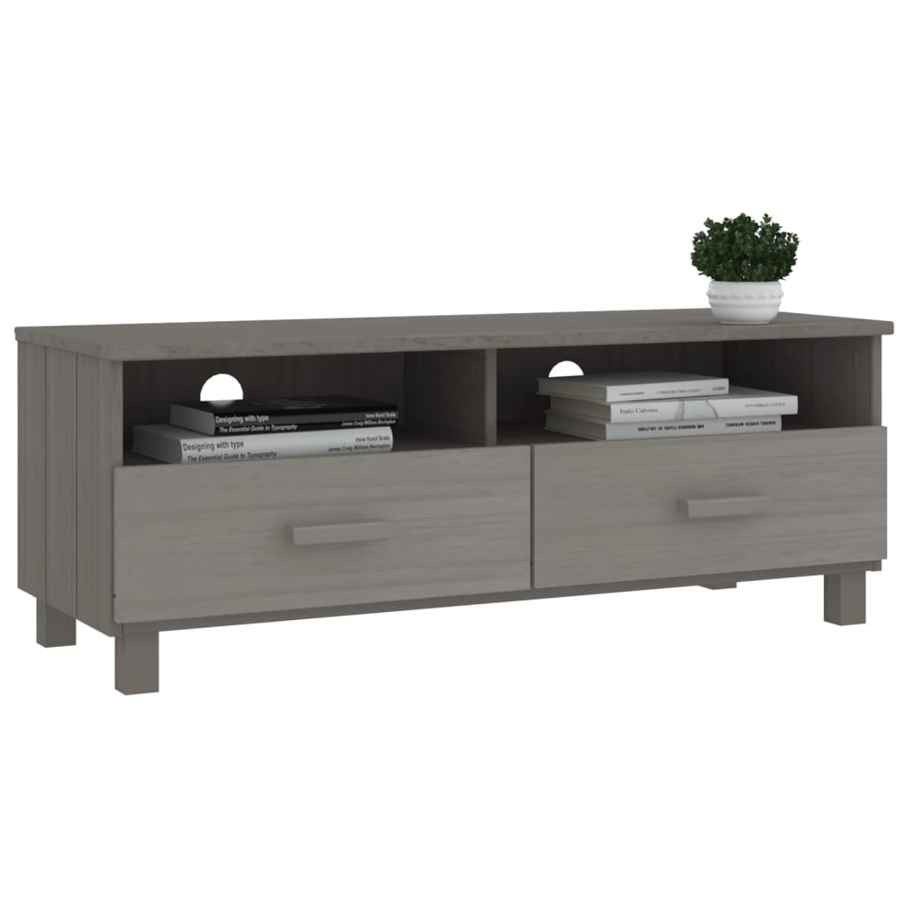 Tv-meubel HAMAR 106x40x40 cm massief grenenhout