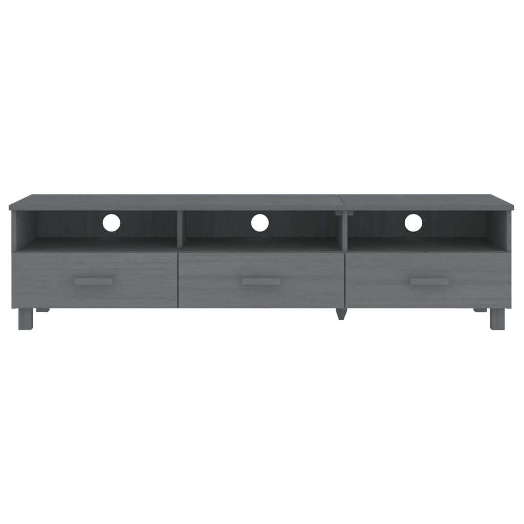 Tv-meubel HAMAR 158x40x40 cm massief grenenhout