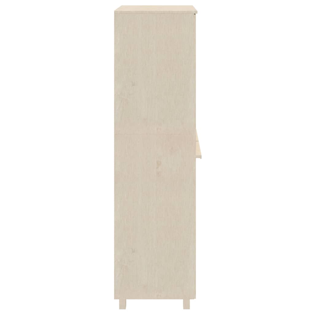 Armoire HAMAR 89x50x180 cm en bois de pin massif