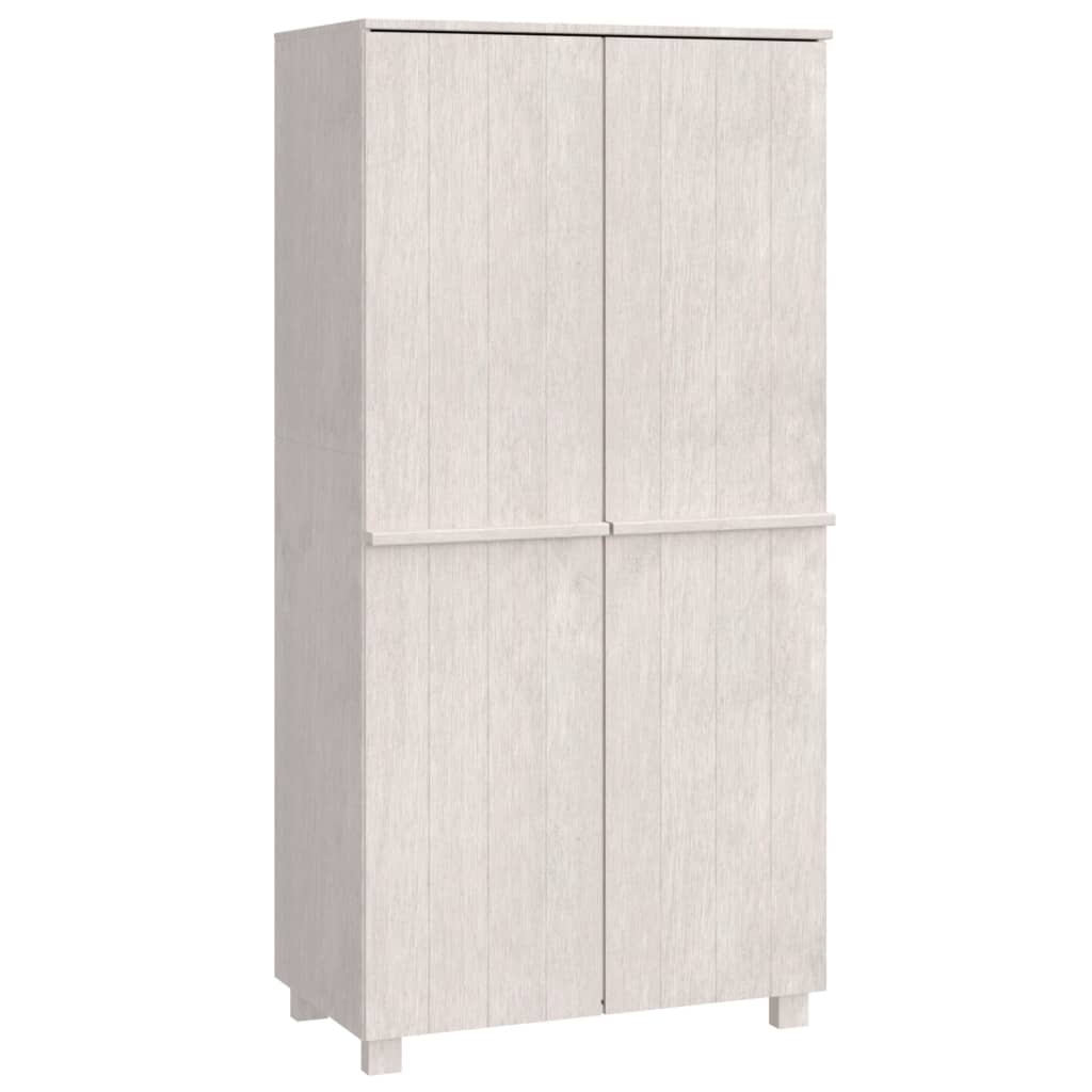 Armoire HAMAR 89x50x180 cm en bois de pin massif