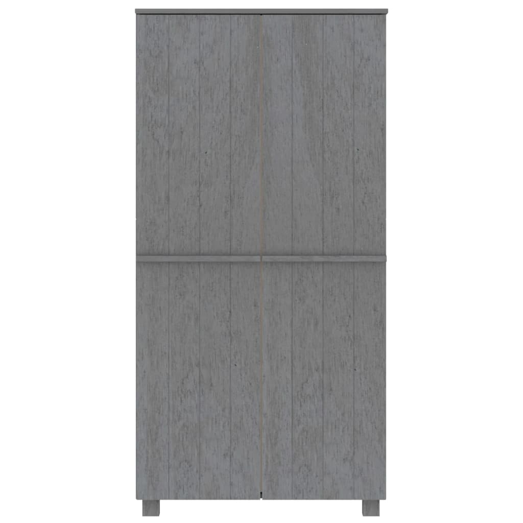 Armoire HAMAR 89x50x180 cm en bois de pin massif