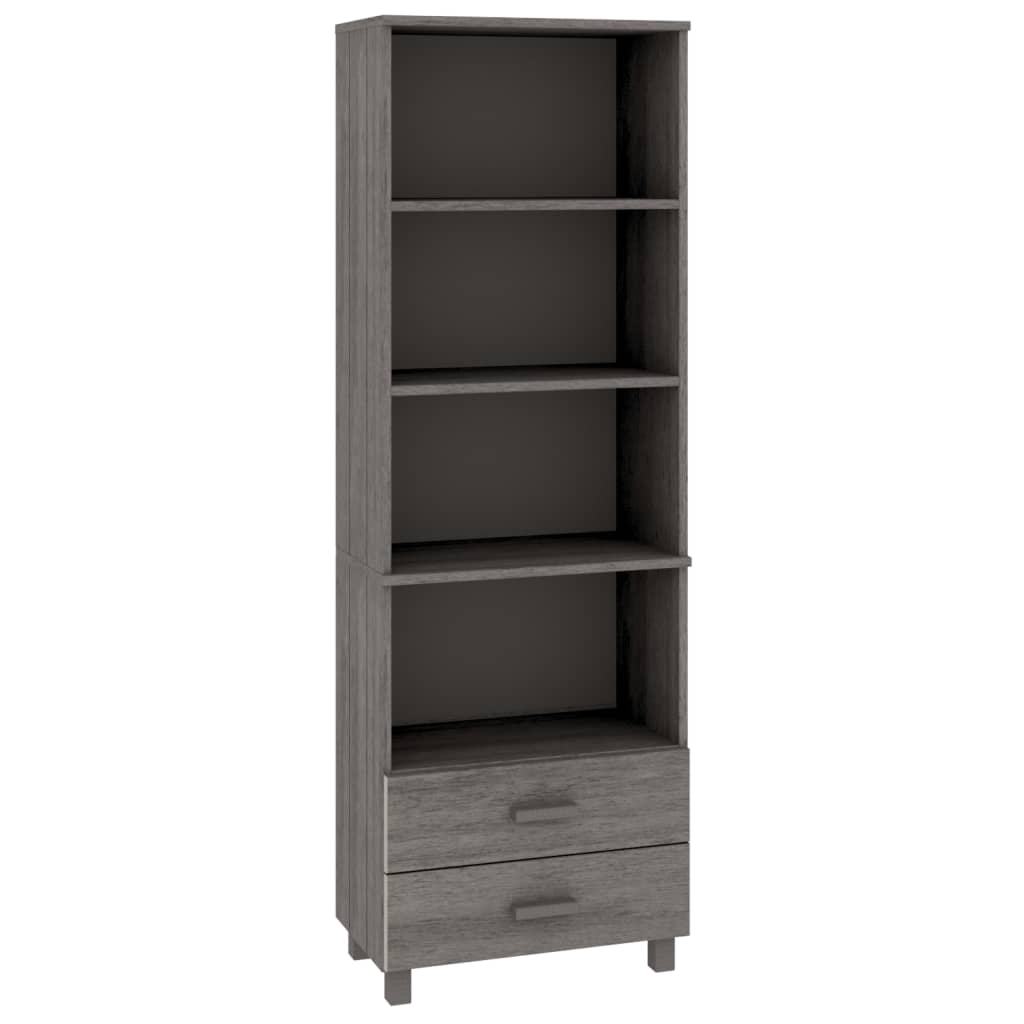 Armoire haute HAMAR 60x35x180 cm en pin massif