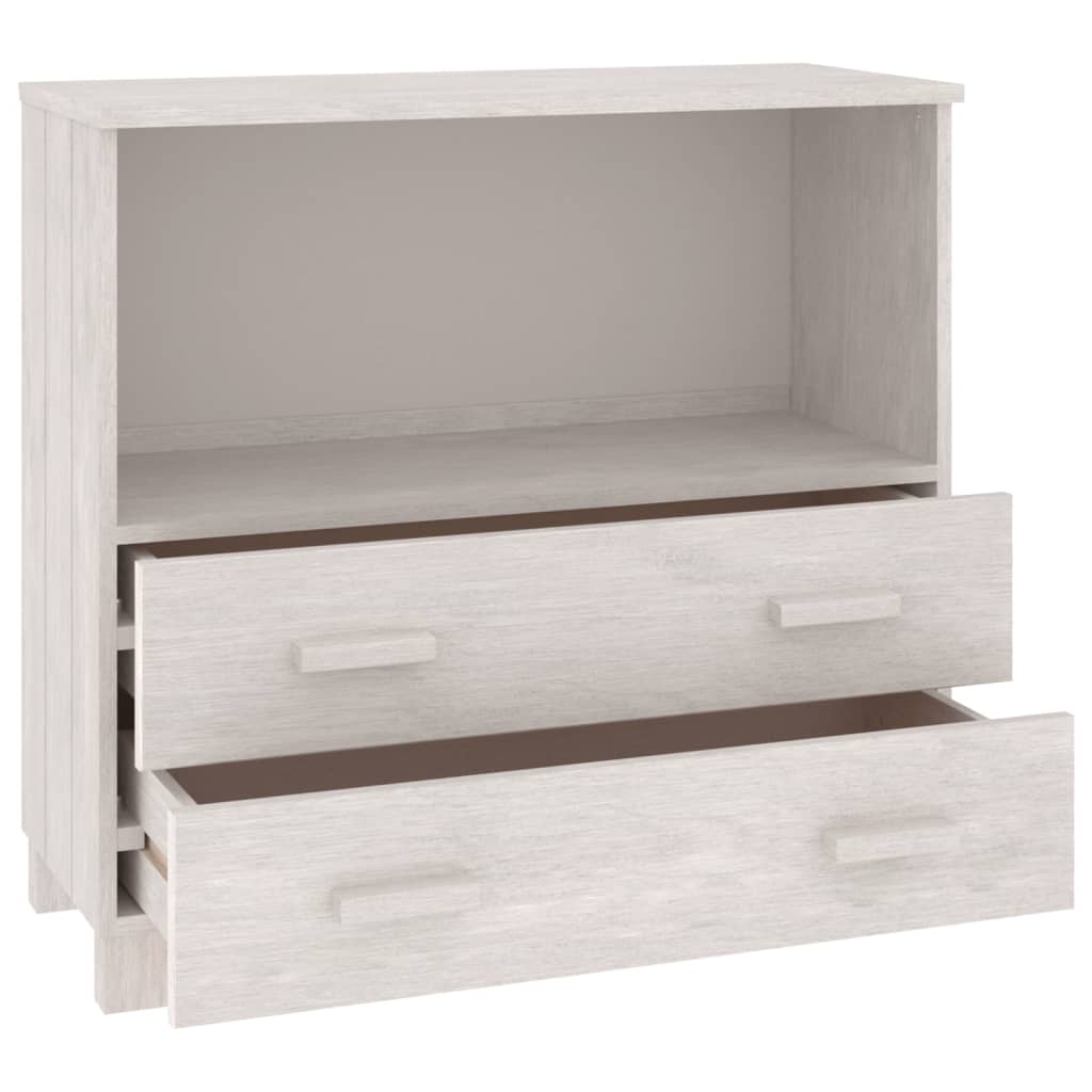 Dressoir HAMAR 85x35x80 cm massief grenenhout