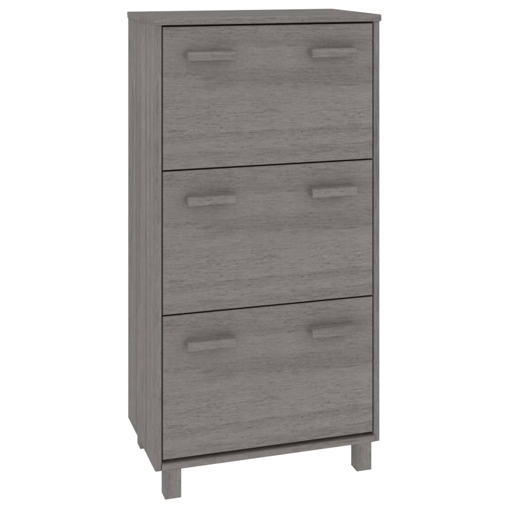 Schoenenkast HAMAR 59,5x35x117 cm massief grenenhout