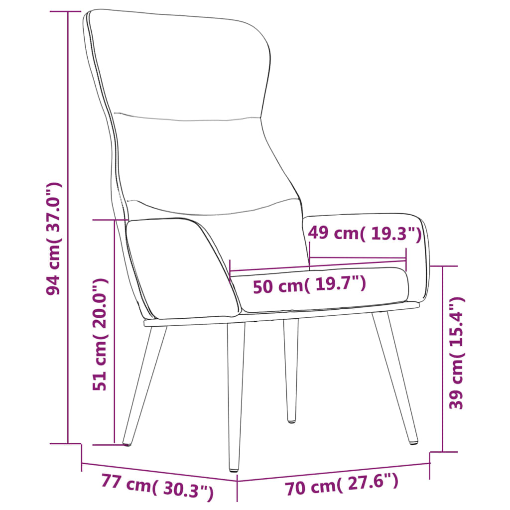 Fauteuil relax tissu gris clair