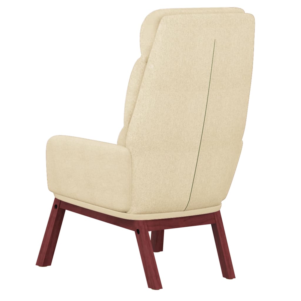 Fauteuil relax tissu marron