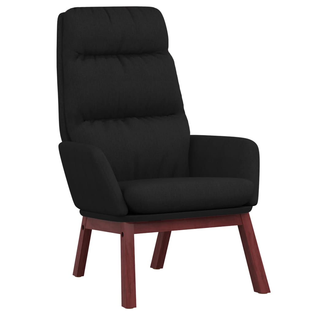 Fauteuil relax tissu marron