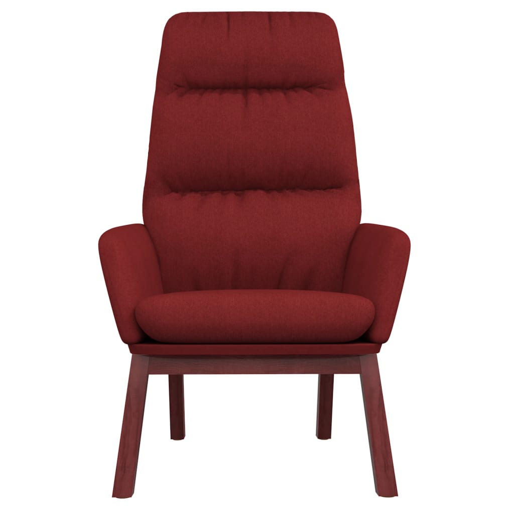 Fauteuil relax tissu marron