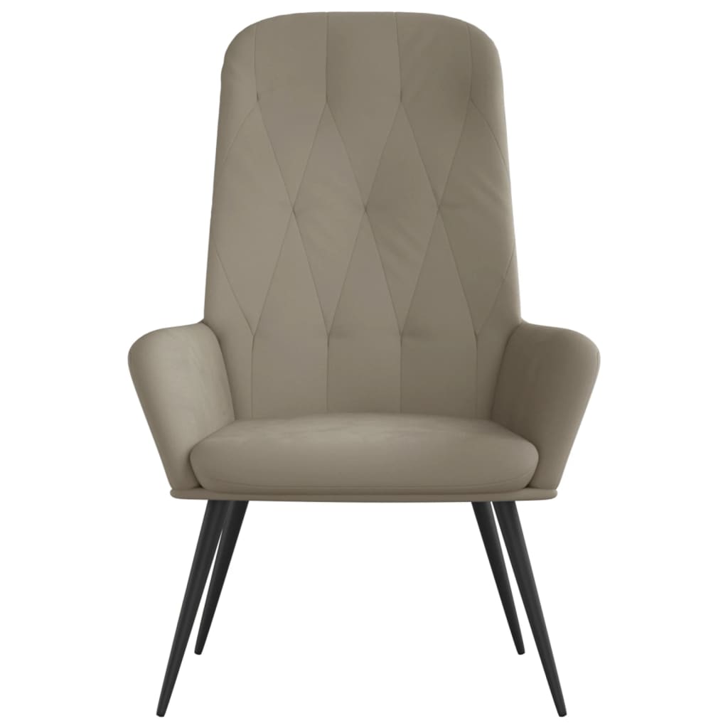 Fauteuil relax velours