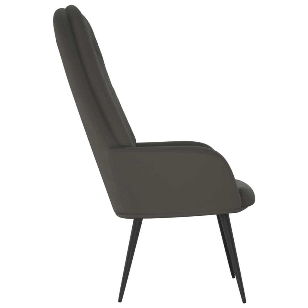 Fauteuil relax velours