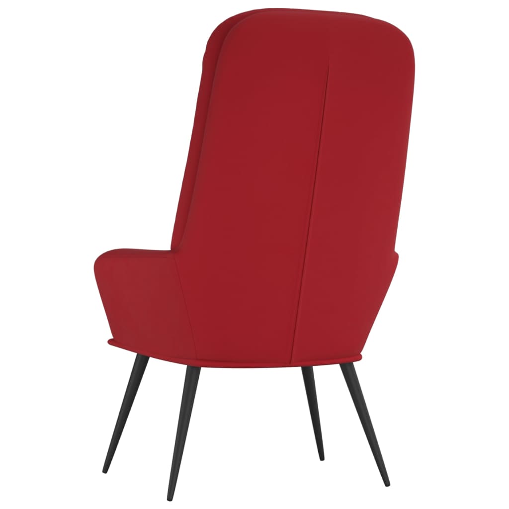 Fauteuil relax velours