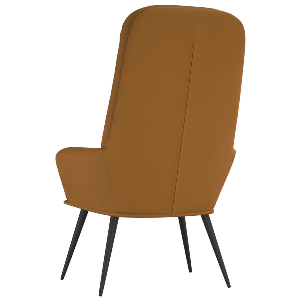 Fauteuil relax velours