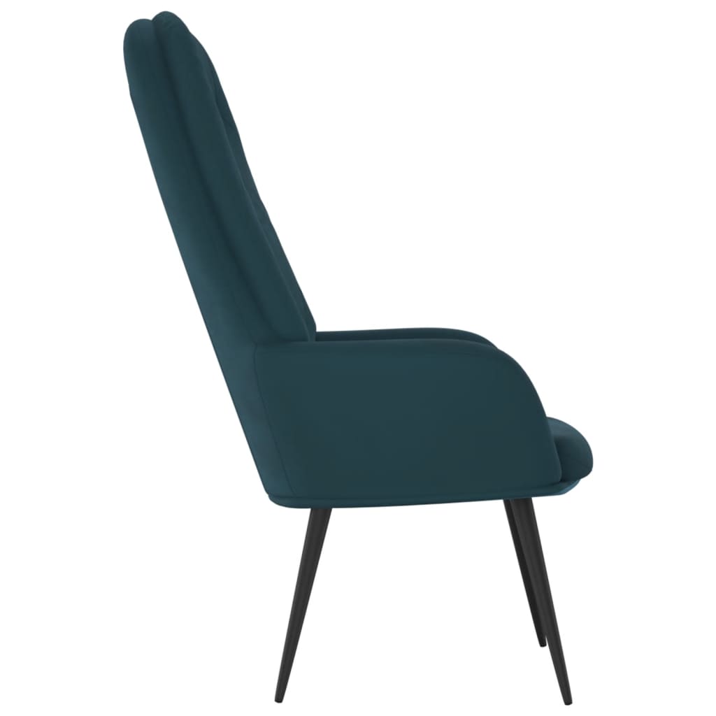 Fauteuil relax velours