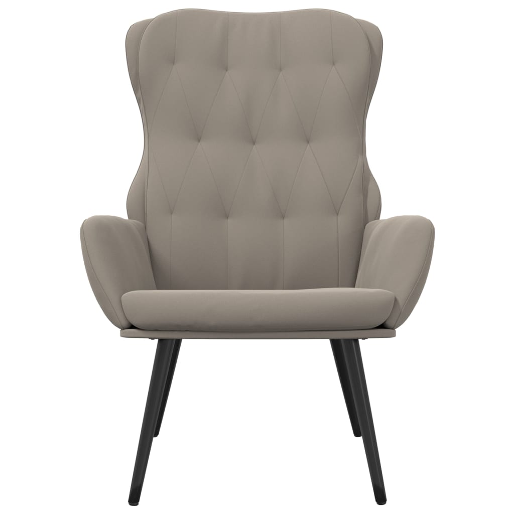 Fauteuil relax velours