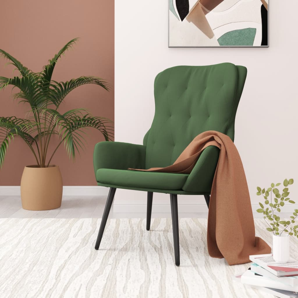 Fauteuil relax velours