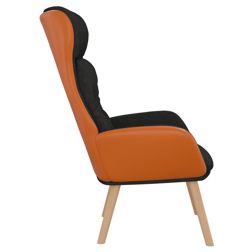 Relaxstoel stof en PVC