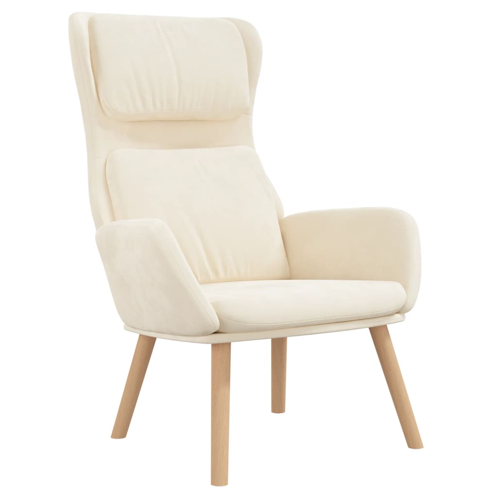 Fauteuil relax velours