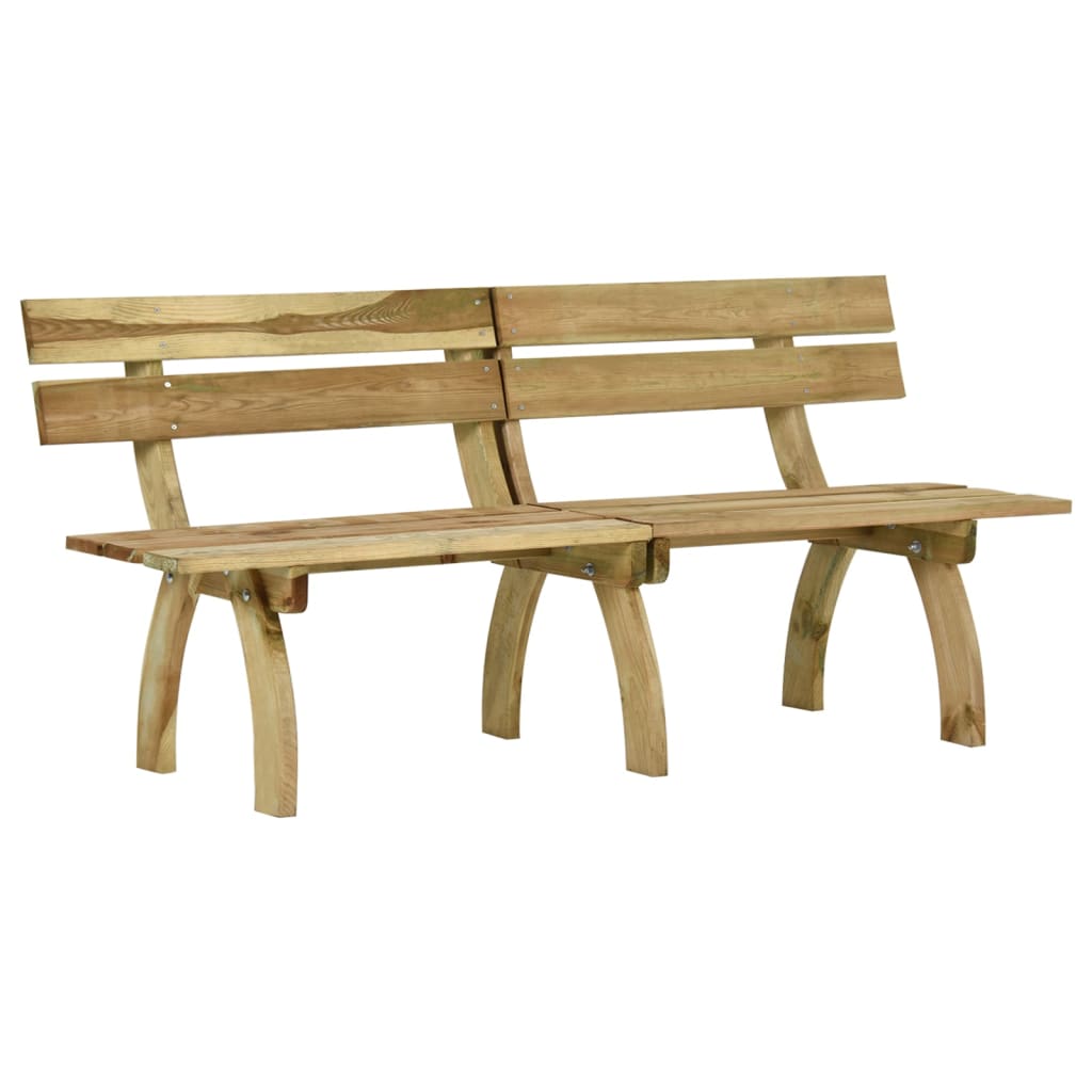 Banc de jardin 110 cm bois de pin imprégné