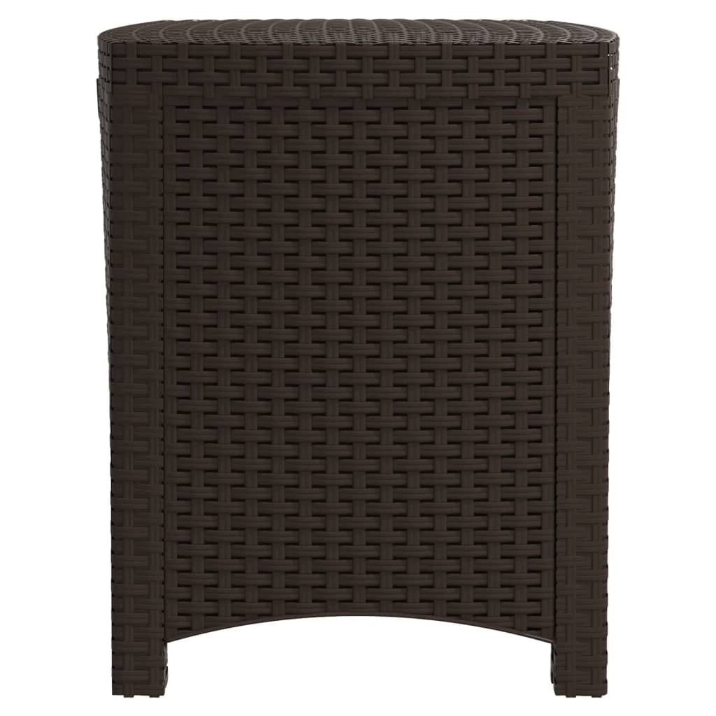 Tuinbox 39x39x46 cm PP rattan