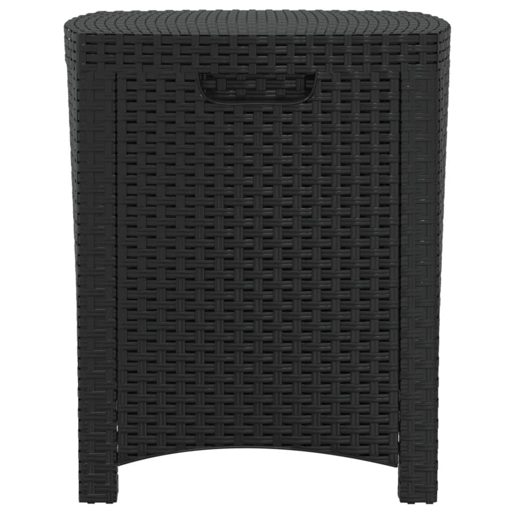 Tuinbox 39x39x46 cm PP rattan