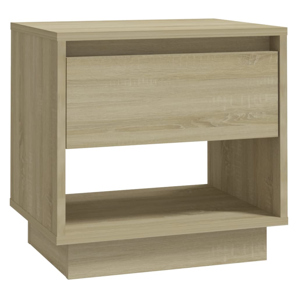 Nachtkastjes 2 st 45x34x44 cm bewerkt hout