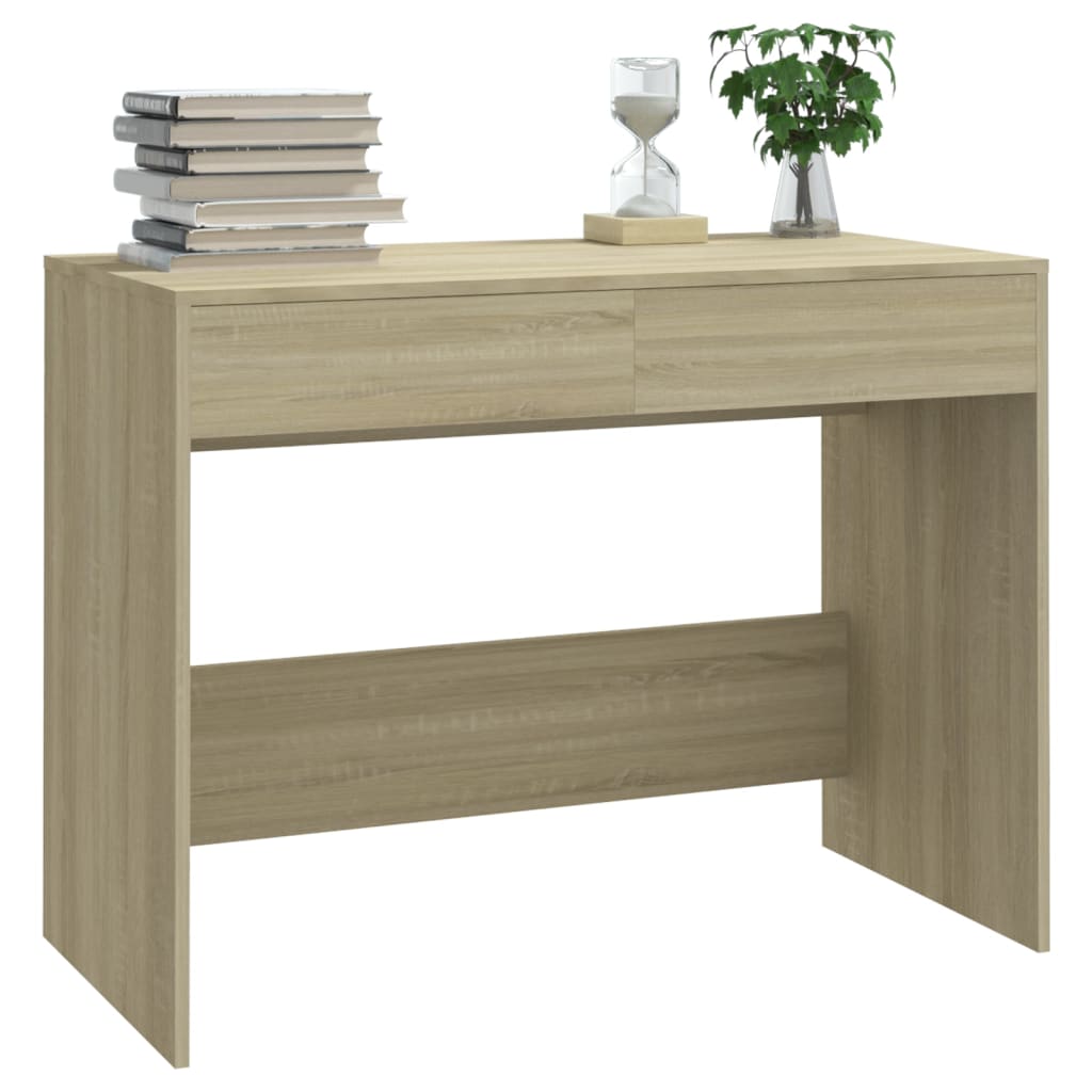 Bureau 101x50x76,5 cm bewerkt hout