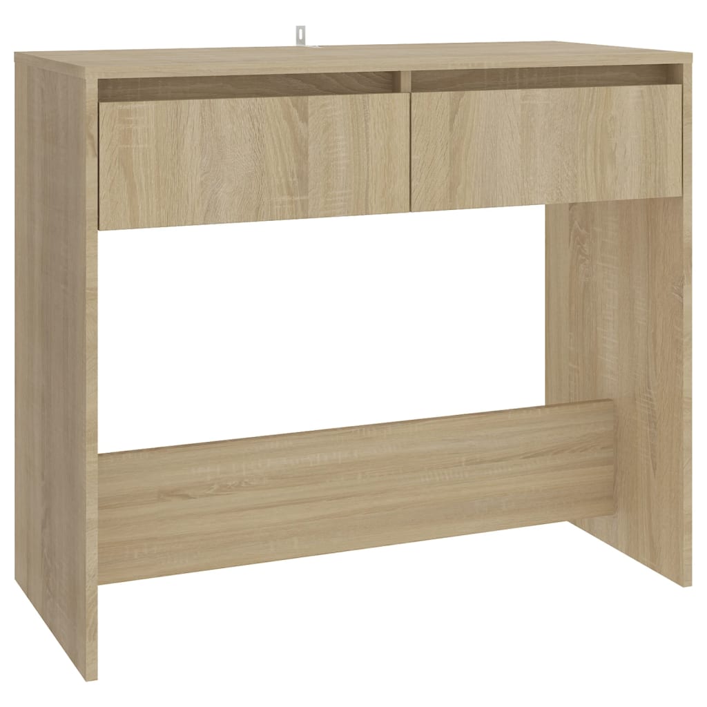 Table murale 89x41x76,5 cm en bois travaillé