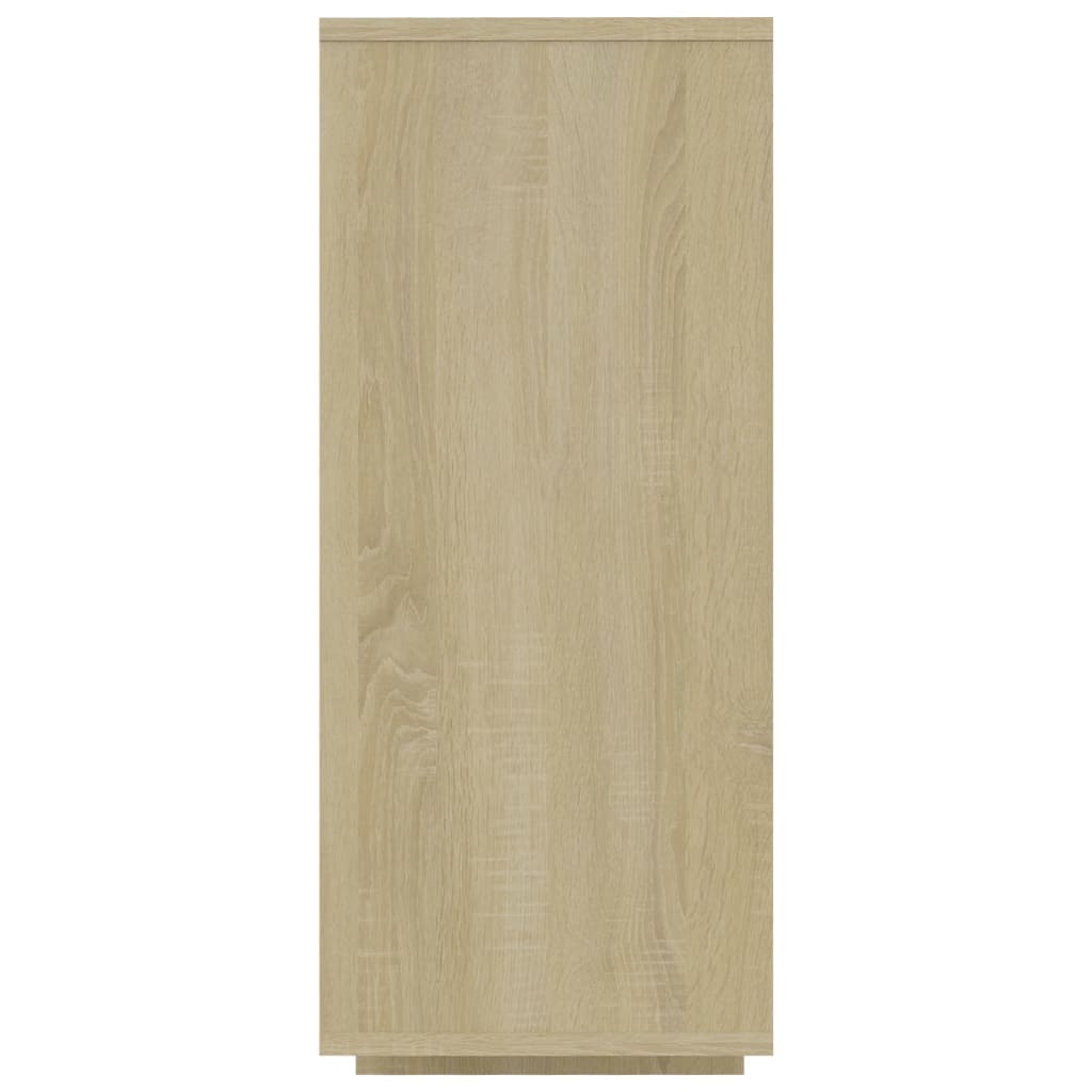 Dressoir 120x30x75 cm bewerkt hout