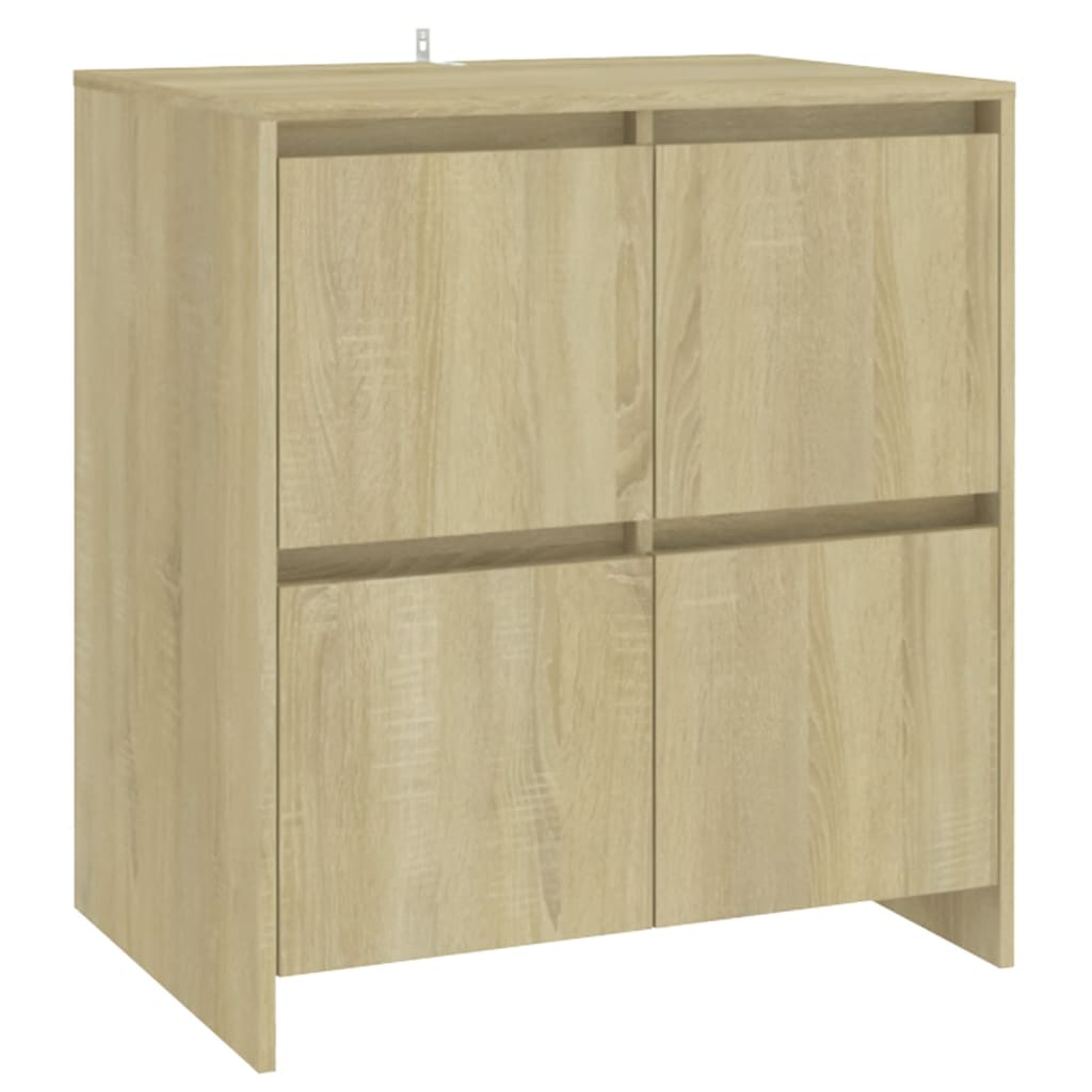 Dressoir 70x41x75 cm bewerkt hout