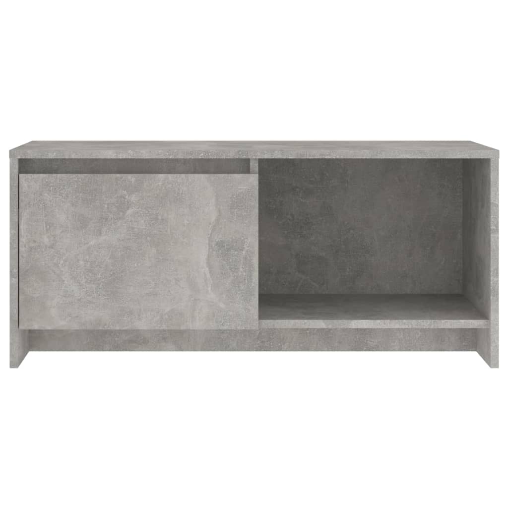 Tv-meubel 90x35x40 cm bewerkt hout eikenkleurig