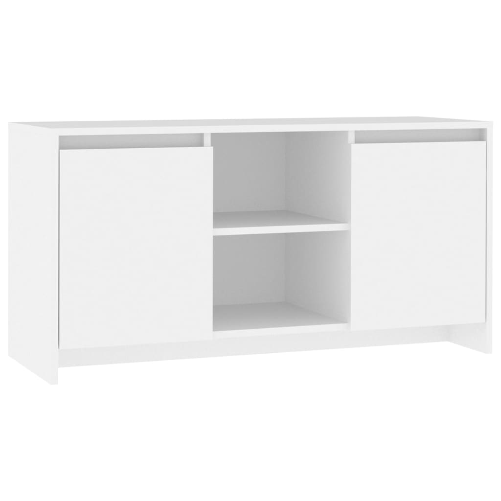 Tv-meubel 102x37,5x52,5 cm bewerkt hout eikenkleurig