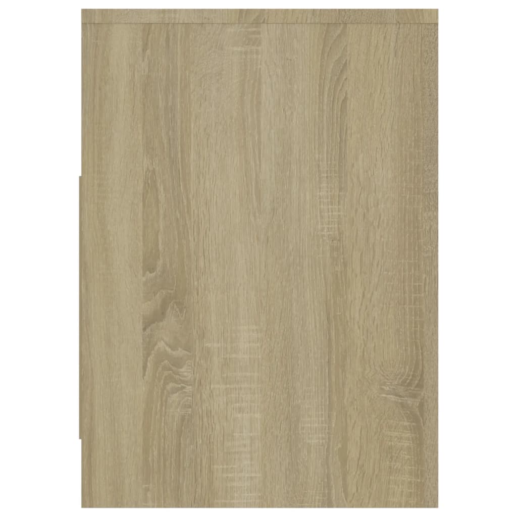 Tv-meubel 102x37,5x52,5 cm bewerkt hout eikenkleurig