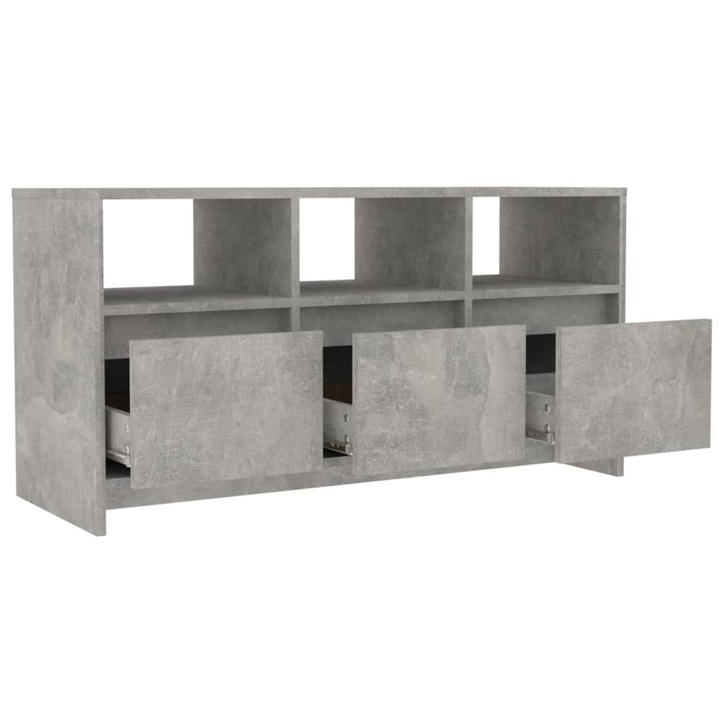 Tv-meubel 102x37,5x52,5 cm bewerkt hout eikenkleurig