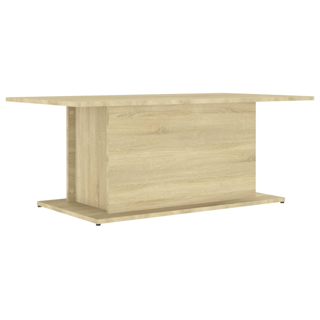 Salontafel 102x55,5x40 cm bewerkt hout witr