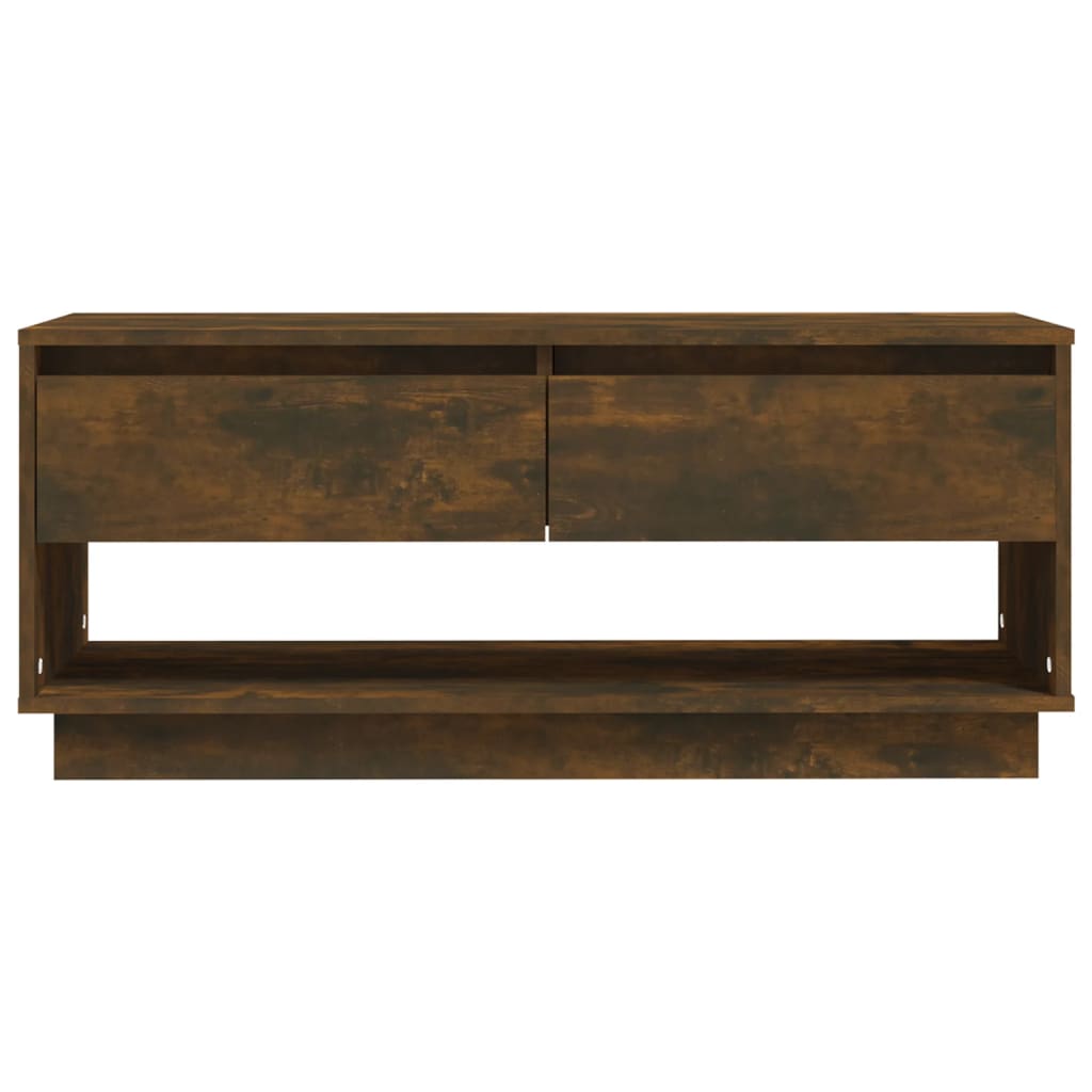 Tv-meubel 102x41x44 cm bewerkt hout