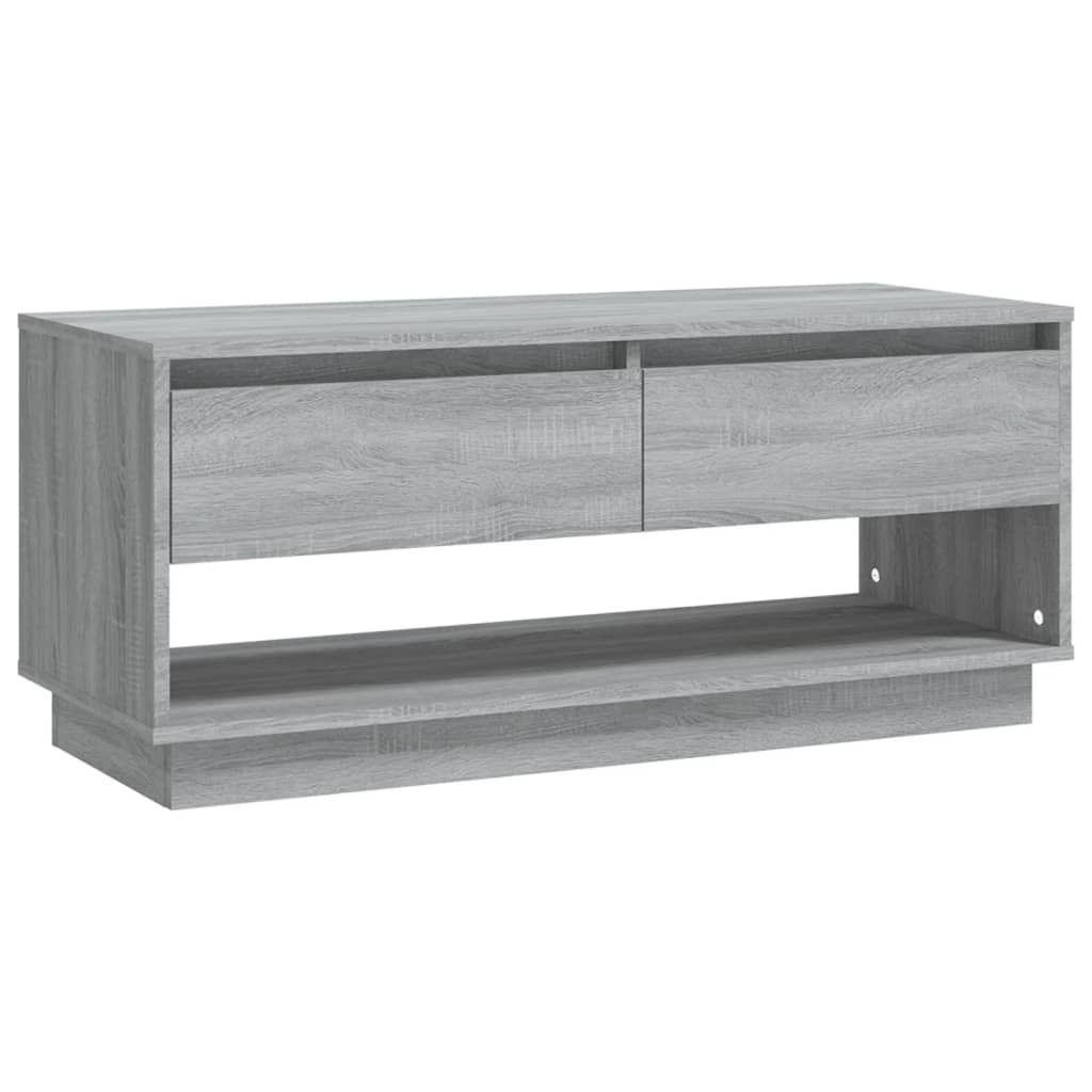 Tv-meubel 102x41x44 cm bewerkt hout