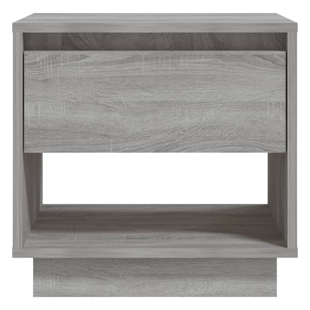 Nachtkastjes 2 st 45x34x44 cm bewerkt hout