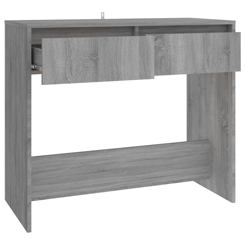 Table murale 89x41x76,5 cm en bois travaillé