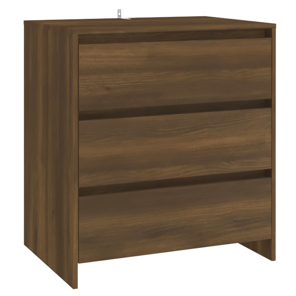 Dressoir 70x41x75 cm bewerkt hout