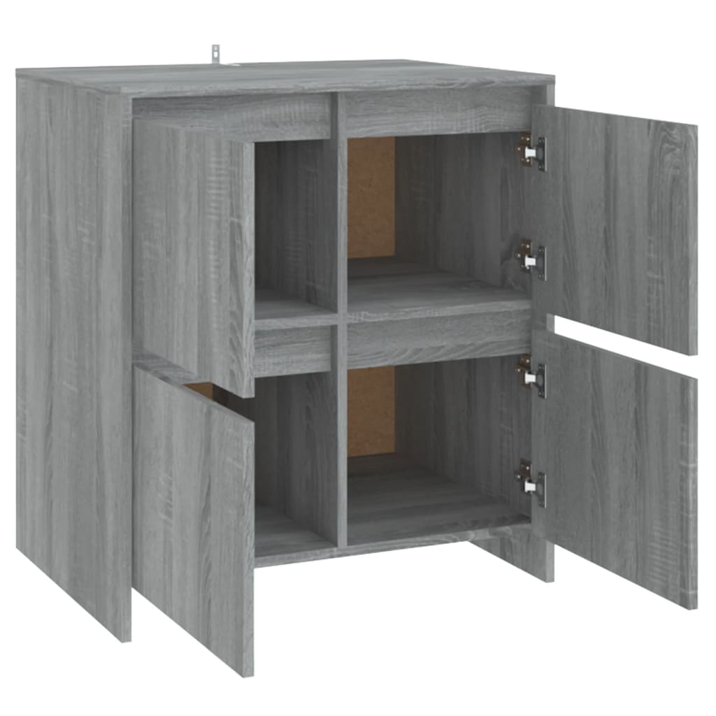 Dressoir 70x41x75 cm bewerkt hout