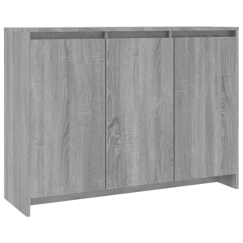 Dressoir 102x33x75 cm bewerkt hout