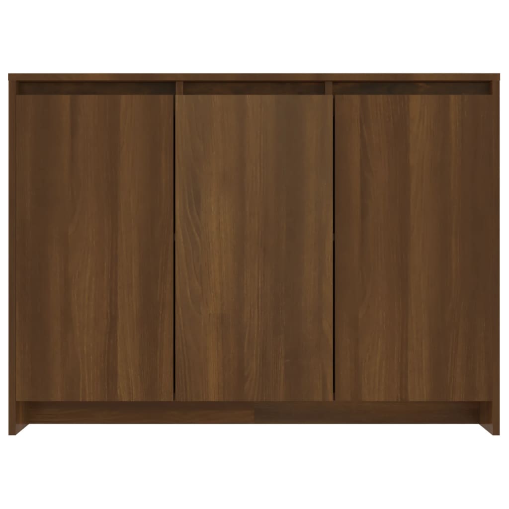 Dressoir 102x33x75 cm bewerkt hout