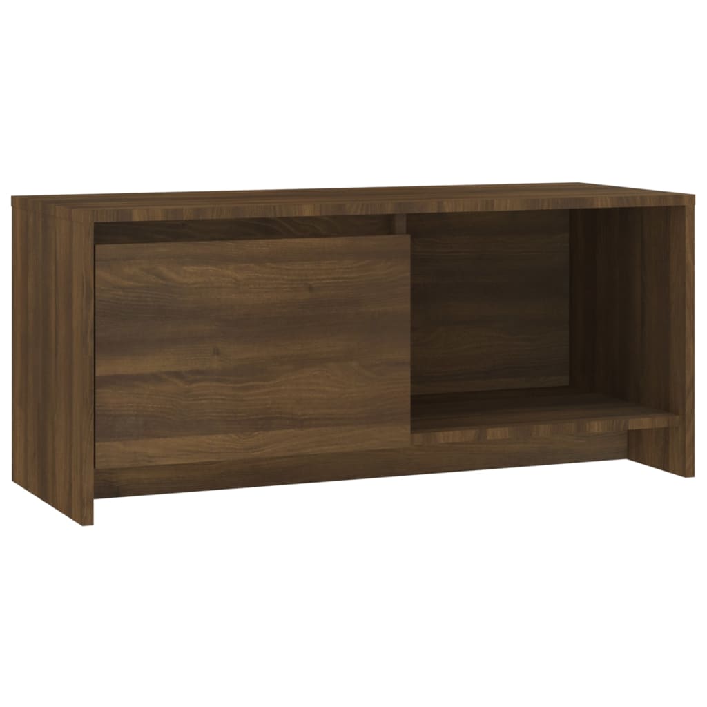 Tv-meubel 90x35x40 cm bewerkt hout