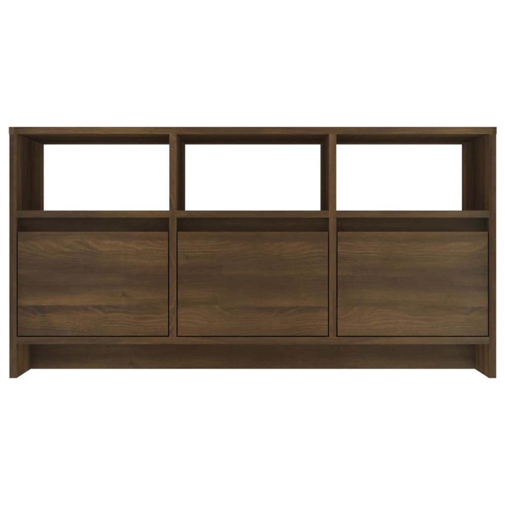 Tv-meubel 102x37,5x52,5 cm bewerkt hout