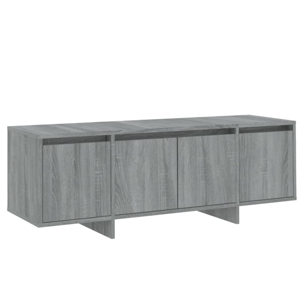 Tv-meubel 120x30x40,5 cm bewerkt hout grijs sonoma eikenkleurig