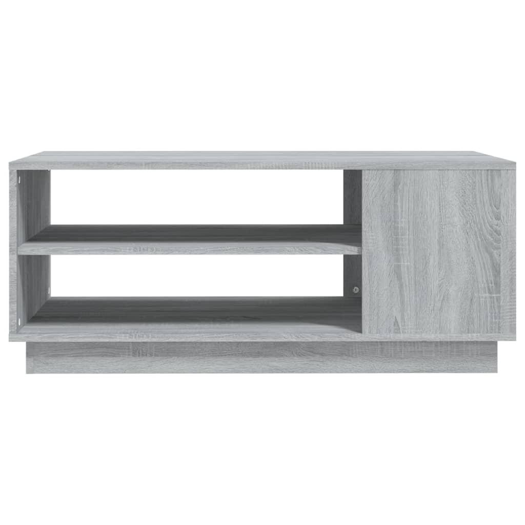 Salontafel 102x55x43 cm bewerkt hout