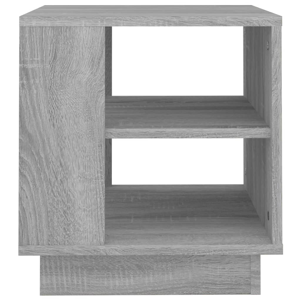 Salontafel 40x40x43 cm bewerkt hout